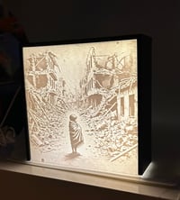 Image 3 of "Innocent Destruction" - original Lithophane Limited Edition run of 3
