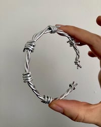 Image 1 of BARBED WIRE CUFF / BANGLE