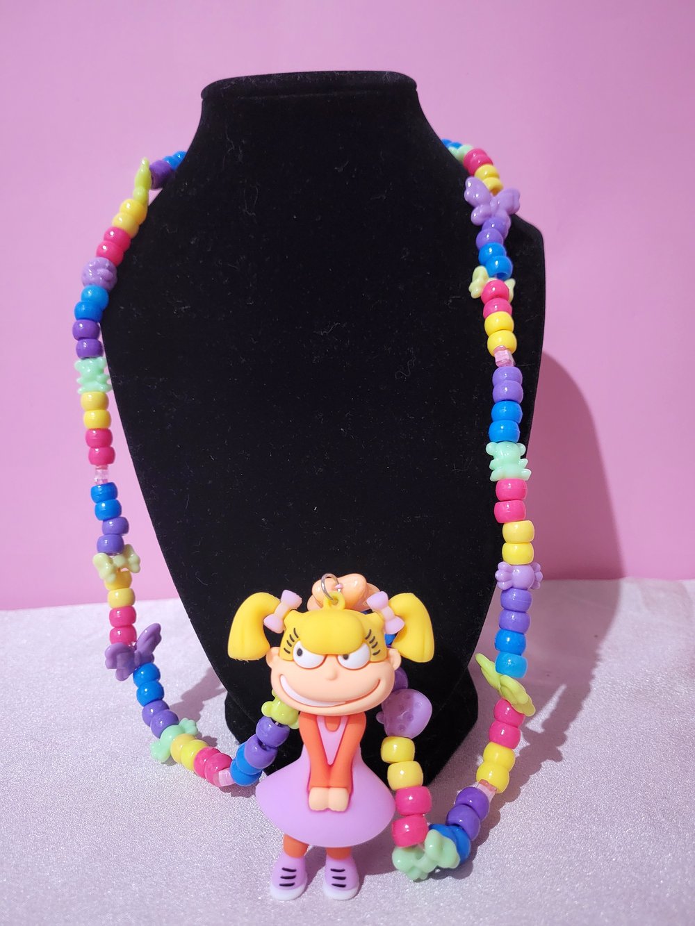 RUGRATS INSPIRED KANDI NECKLACES