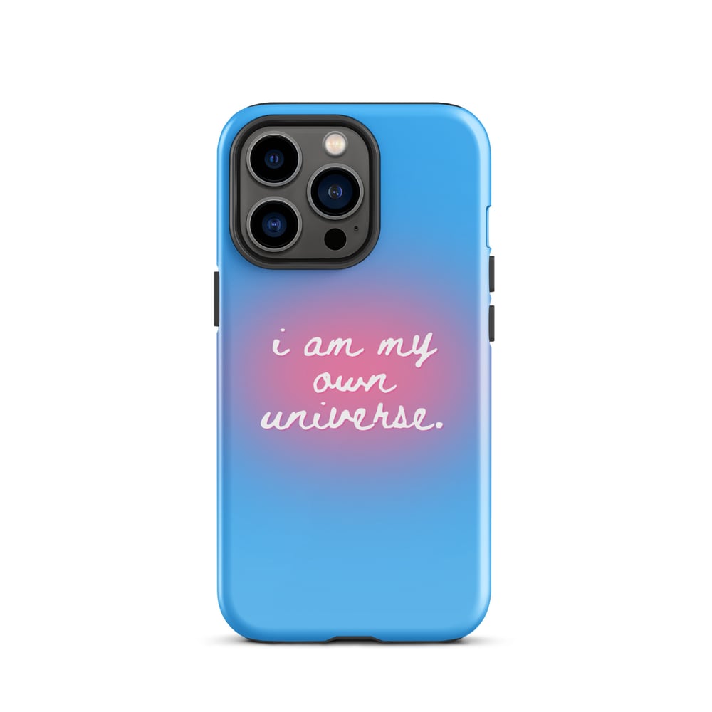 ZEN EXP - “I am my own universe” Tough Case for iPhone®