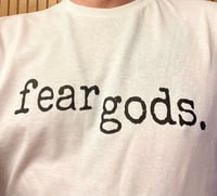 fear gods. white Tee