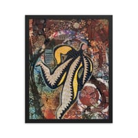 Image 3 of Releasing the Cord: Freedom Framed Print