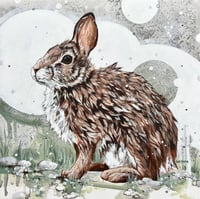 Image 1 of ORIGINAL - Rain Rabbit