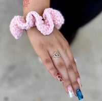 On Pointe Crochet Scrunchie