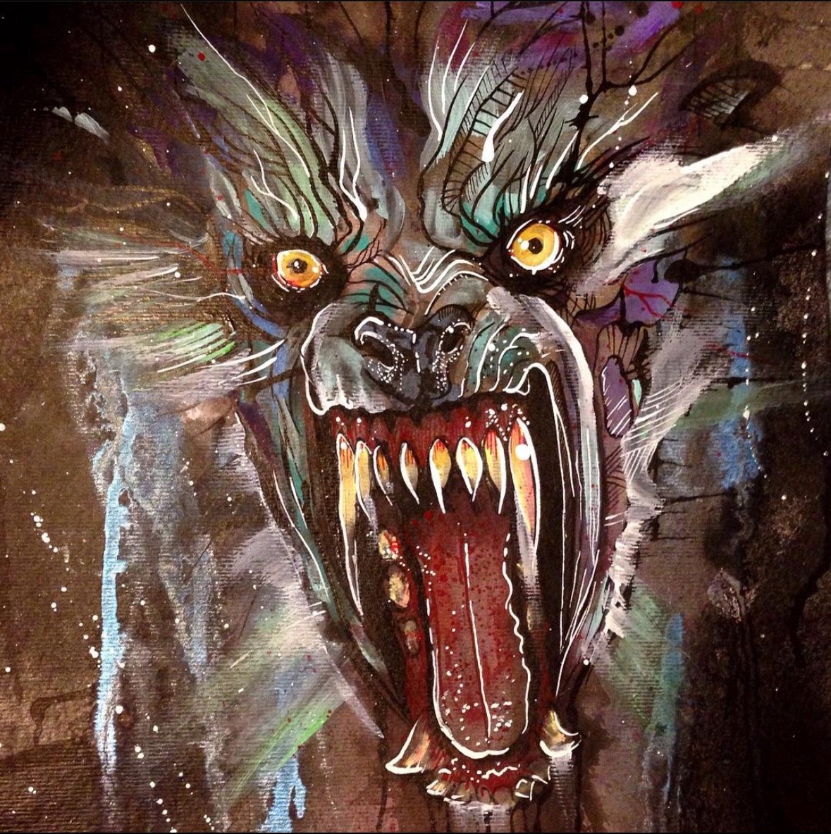 American Werewolf Print | Solis Lumen: The Art of Ryan Case