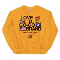 Image 3 of LOVEDCGOGO "A MITCHCRAFT JOINT" Light Unisex Sweatshirt (see color options)