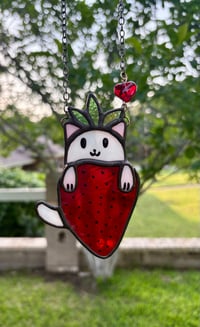 Image 3 of strawberry cat 
