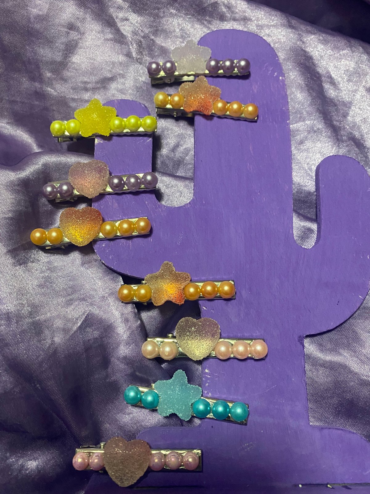 Image of Sugared Jelly Hair Clips