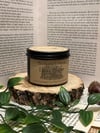 Hills of the Halflings - Lemongrass & Ginger Scented Soy Wax Candle 