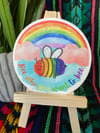 LGBTQ+ Bees - Rainbow