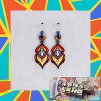 Summer Paper Lantern Earrings