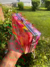 Image 2 of Handcrafted Resin Clutch Purse