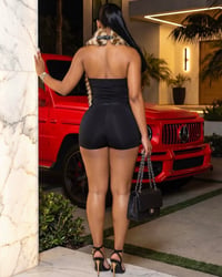 Image 5 of MONETTA  FAUX FUR SHORTS SET