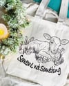 Someone Not Something Canvas Tote