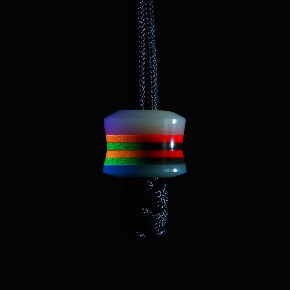 Shark Food EDC lanyard beads (GLOW)