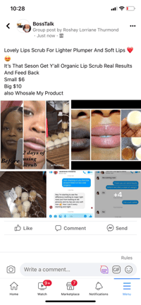 Image 2 of  Lemon Peppermint Lip Scrub