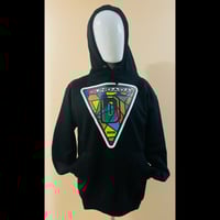 Image 2 of Black Stylish Pullover Hoodie.