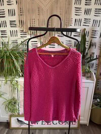 Image 1 of Pink fluffy top