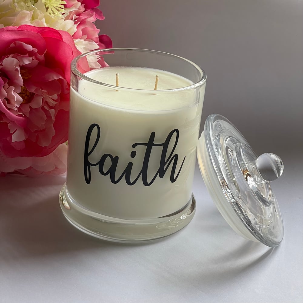 Faith Candle (Double Wicks)