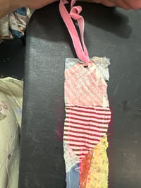 Image 3 of Vintage quilted Book Marker 