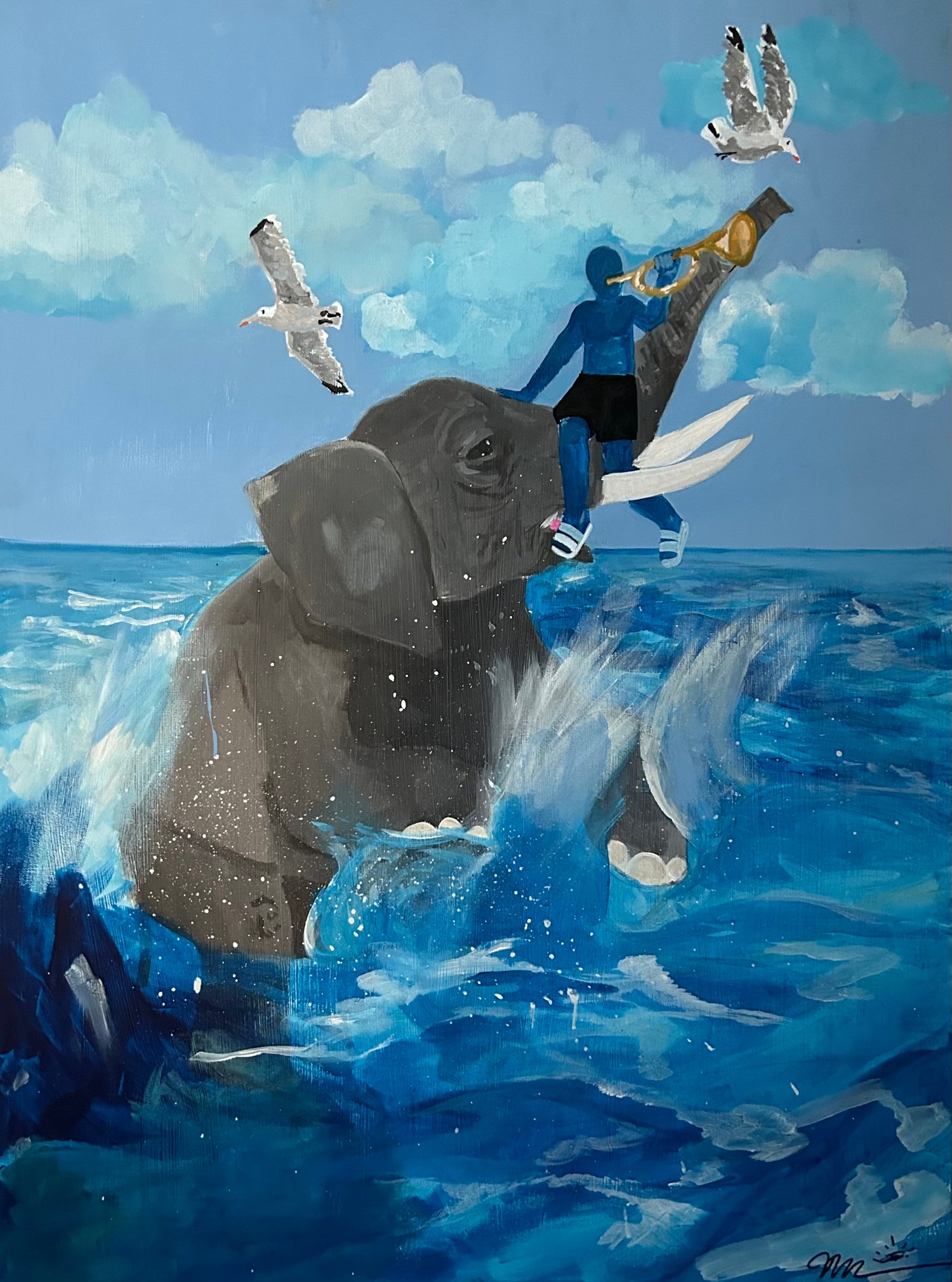Image of The musician & The Great Elephant 