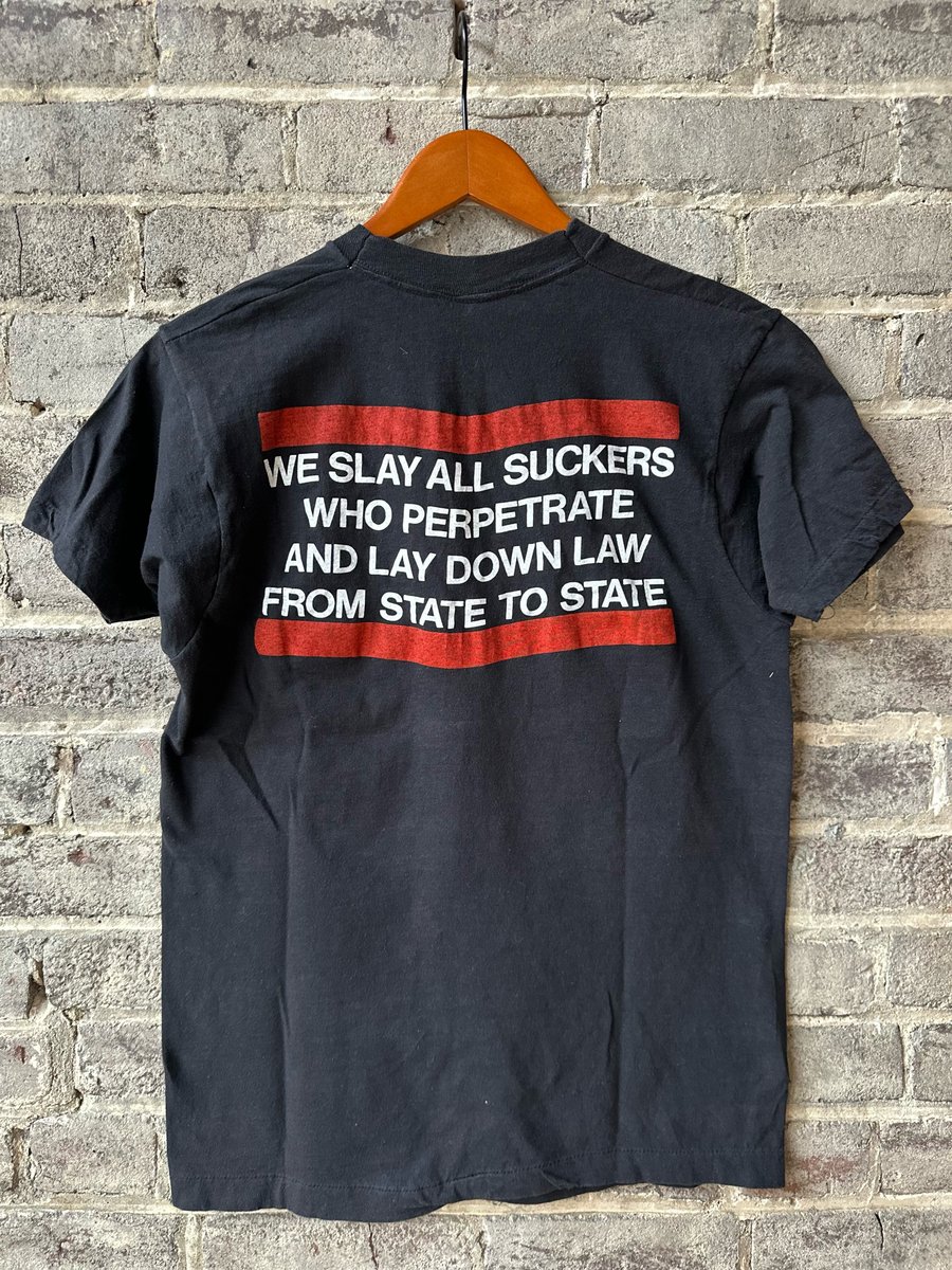 Image of Rare 1986 Vintage “RUN DMC - RAISING HELL” Single-Stitched Rap Tee