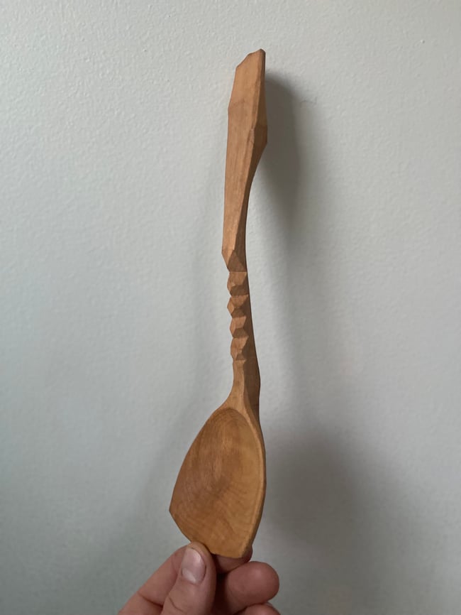 Beech Dragon Spoon