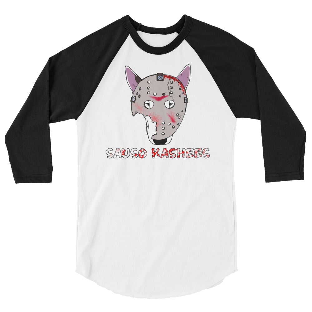 Image of SAUSO KASHEES 3/4 SLEEVE RAGLAN SHIRT