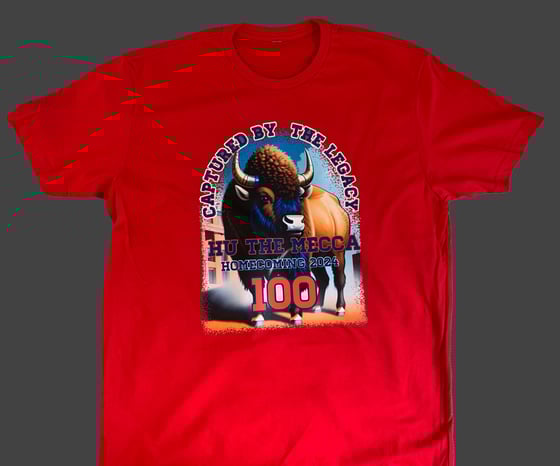 Image of HU Capture the Legacy 100 Anniversary 100 Cotton Red