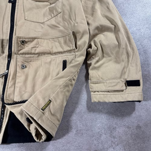 Image of Armani Jeans Multipocket Hooded Jacket, Size Large