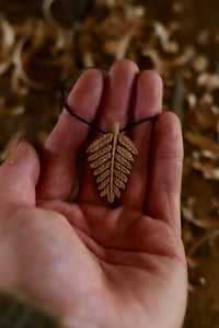 Image 3 of Fern Leaf Pendant-