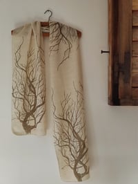 Image 1 of Roots • Hemp scarf natural