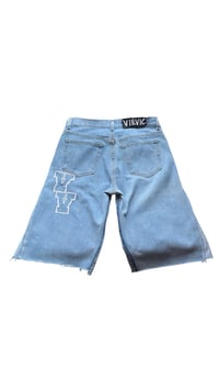 Image 4 of Gauntlet Grunge V-Flare Shorts