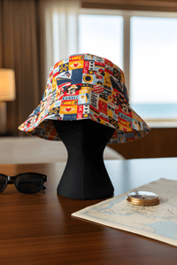Image 2 of Cruise Patchworks Bucket Hat