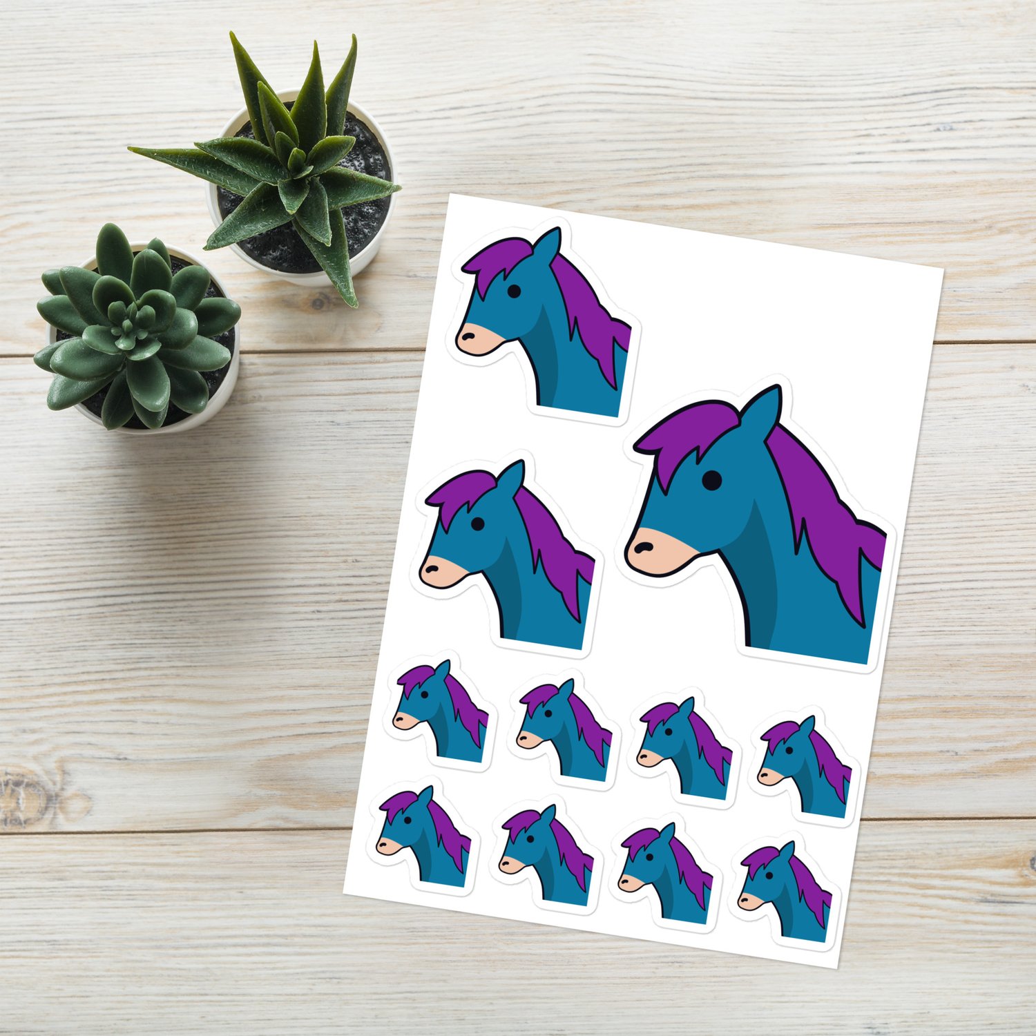 horse - Sticker sheet