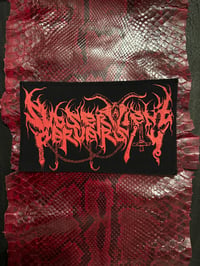 Subservient perversity-logo mid size patch 