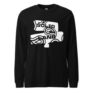 Image of White Paisley Logo L/S 2