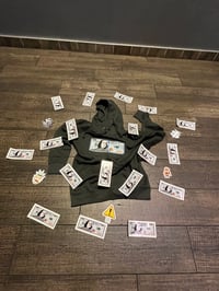 Image 1 of StayTrippen Hoodie (money logo) Gray&Black&NavyBlue