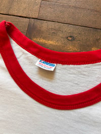 Image 2 of Rainier Beer ringer tee Sz M 
