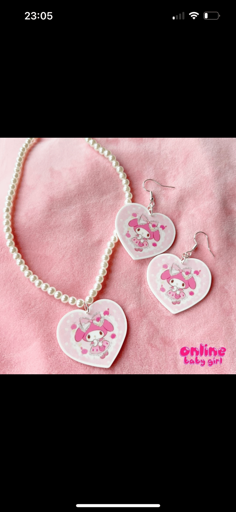 Cherry K necklace And Earrings Image 3