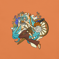 Image 2 of ut austin miku tee