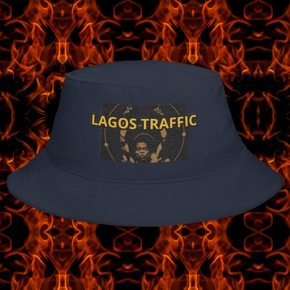 LAGOS TRAFFIC LUX COUTURE TWILL BUCKET HAT (OLD GOLD/ YLW)