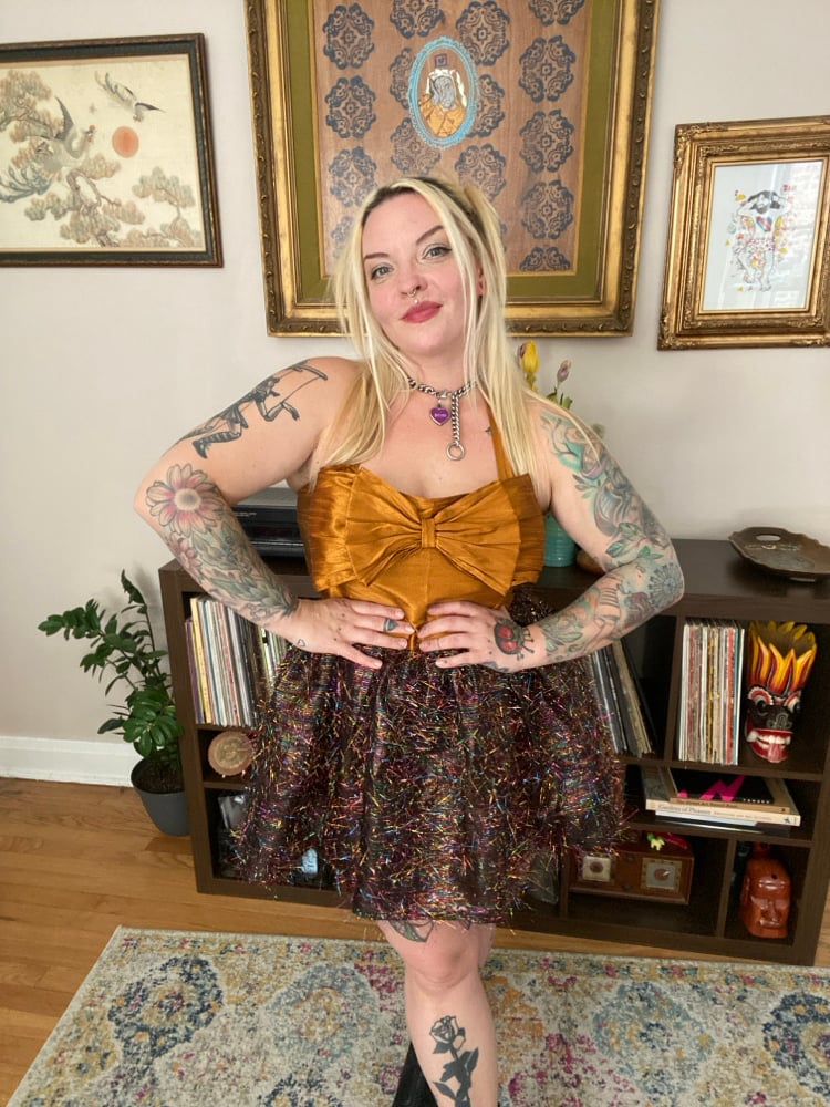 Image of Big Bow Party Dress