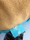 Raggy Roux - ‘today I will eat your chips’ seagull cushion 