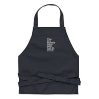 Image of "You Are Exactly What GOD Had In Mind" Organic Cotton Apron