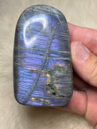 Image 1 of Purple Labradorite Polished Freeform #2403