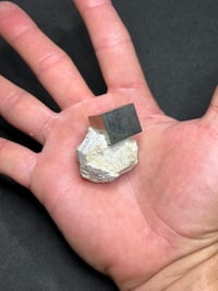 Image 13 of Cubic Pyrite On Matrix Specimen #2393
