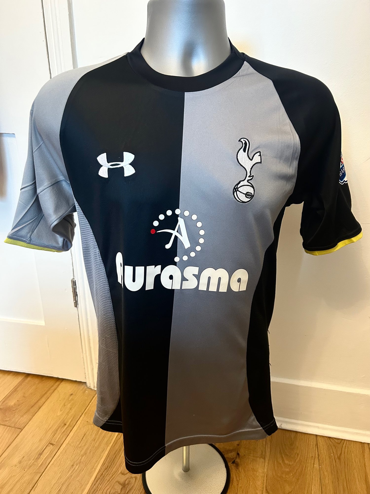 Image of Tottenham Hotspur “BALE 11” 2012/13 Third Shirt + PL patches (S)