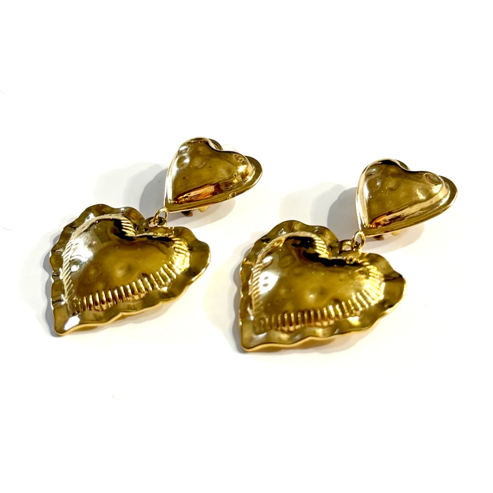 Image of ORECCHINI CUORI CLIPS