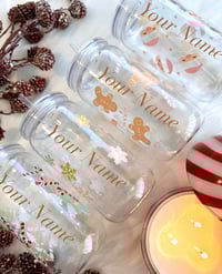 Image 2 of Personalised Christmas Tumblers 